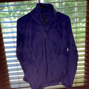 dark purple north face